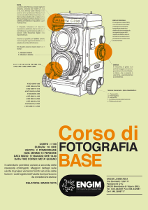 Corso base di Fotografia