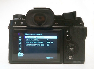 Il Menu personalizzato della mia Fujifilm X-T2
